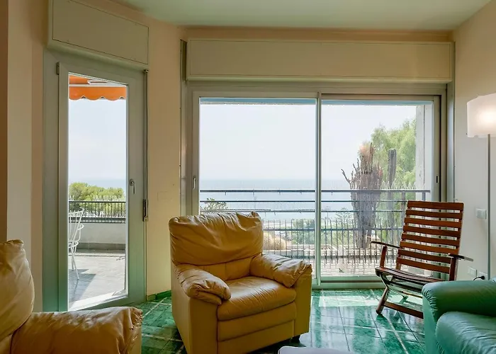 Le Ginestre - Sea View - 3 Bedrooms - Parking 公寓 *